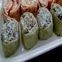 Spinach Pinwheel Appetizers image