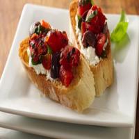 Fire Roasted Tomato and Olive Bruschetta image
