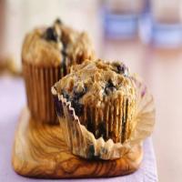 Oatmeal-Whole Wheat Blueberry Muffins_image