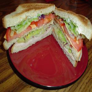 Victory's Triple Decker Club Sandwich image