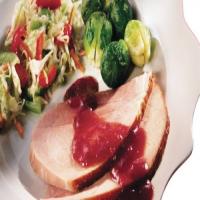 Baked Ham with Zesty Cranberry Sauce_image