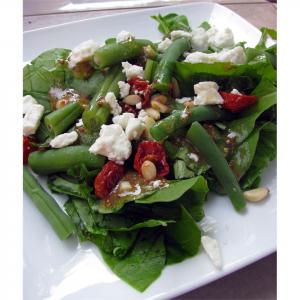 Feta and Slow-Roasted Tomato Salad with French Green Beans_image