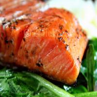 Pan Seared Herbed Salmon_image