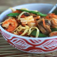 Thai Shrimp Linguine_image