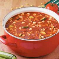 Hearty Turkey Vegetable Soup image