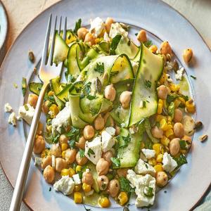 Ribboned courgette salad_image