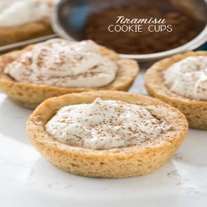 Tiramisu Cookie Cups_image