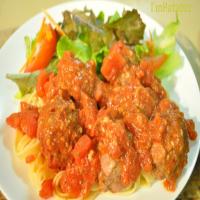Cheesy Meatballs in Spicy Tomato Sauce_image