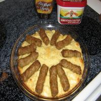 Sausage/Apple Baked Pancake_image