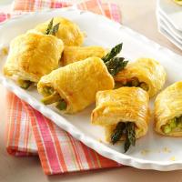 Asparagus Pastry Puffs image