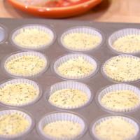 Mini Lemon Poppy Seed Sour Cream Semifreddo Cupcakes image