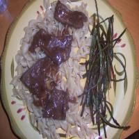 Braised Sirloin Tips Over Rice image