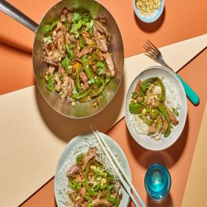 Stir-fried beef with ginger_image