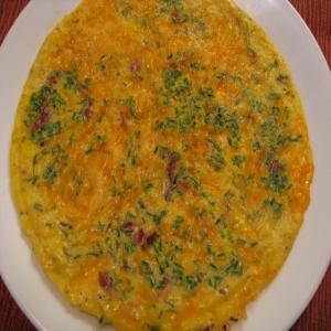 Cheddar and Chive Omelet image