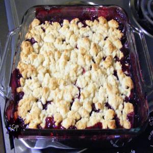 Blueberry Cobbler w/ Biscuit Crumb Topping Recipe - (4.1/5) image