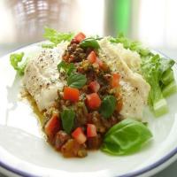 Cod Fillets with Tomato & Spinach Relish image
