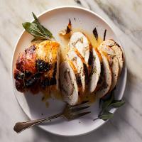 Turkey Breast Roulade With Garlic and Rosemary image