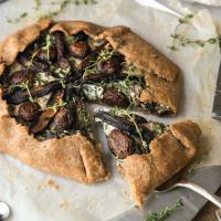 Spinach and Mushroom Galette_image