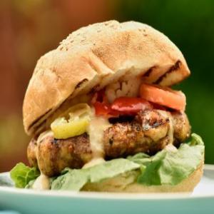 Grind-Your-Own Chicken Shawarma Burgers_image