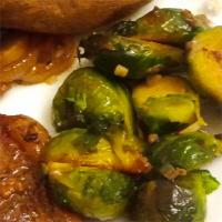 Brussels Sprouts With Browned Butter image