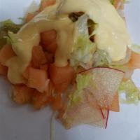 Festive Fruit Salad with Yogurt-Orange Dressing image