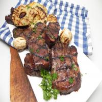 Teriyaki Grilled Beef Tongue with Pineapple_image