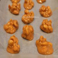 Chocolate Drizzled Caramel Cashew Clusters Recipe - (4.4/5)_image