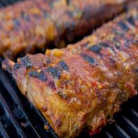 Apricot and Mustard Glazed Baby Back Ribs_image