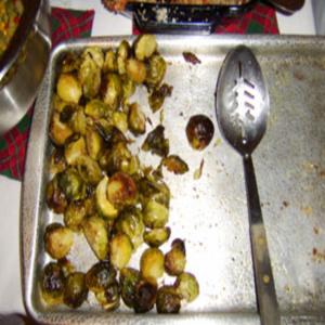 Roasted Garlic Brussels Sprouts image