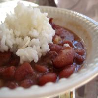 Cream-Style Red Beans and Rice image