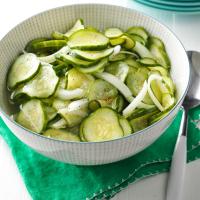 Sweet-Tart Cucumber Salad image