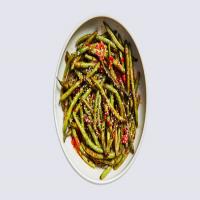 Harissa-Roasted Green Beans image