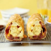 Bacon and Egg Breakfast Stromboli_image
