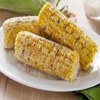 Spicy Parmesan Herb Corn on the Cob_image