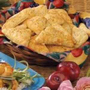 Cheesy Biscuit Triangles image