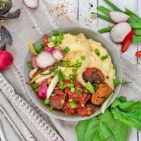 Healthy Vegan Mashed Potato Bowl_image