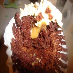 Best EVER Chocolate Peanut Butter Cupcakes_image