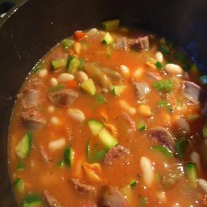 Minestrone With Chicken and Sausage image