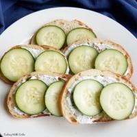 Easy Open Face Cucumber Tea Sandwiches_image