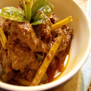 Spicey Beef in Coconut (Beef Rendang) image