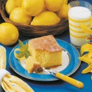 Glazed Lemon Cake with White Cake Mix_image