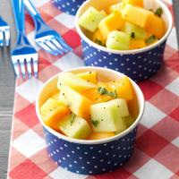 Honey-Melon Salad with Basil_image