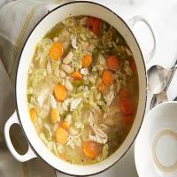 Chicken and Dumpling Soup with Quinoa image