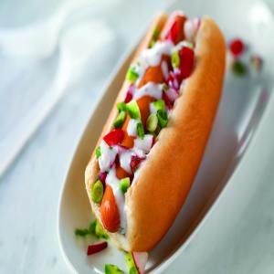 Veggie Garden Hot Dogs image