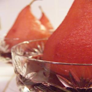 Wine-Poached Pears image