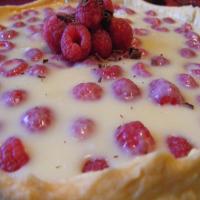 White Chocolate Raspberry Tart image