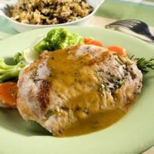 Pork Chops with Mustard Sauce_image
