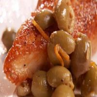 Chicken Breasts with Orange-Fennel Seed-Olive Relish_image