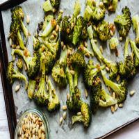 Roasted Broccoli W Lemon Garlic & Toasted Pine Nuts_image