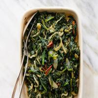 Callaloo (Leafy Greens With Tomato and Onion)_image